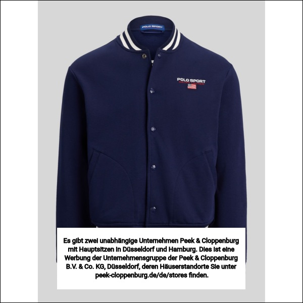 Polo Ralph Lauren Herren Marine Regular Fit Blouson Aus Baumwoll-Mix