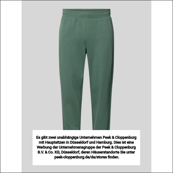 Ea7 Emporio Armani Herren Sweathosen Grün Gr. Klein
