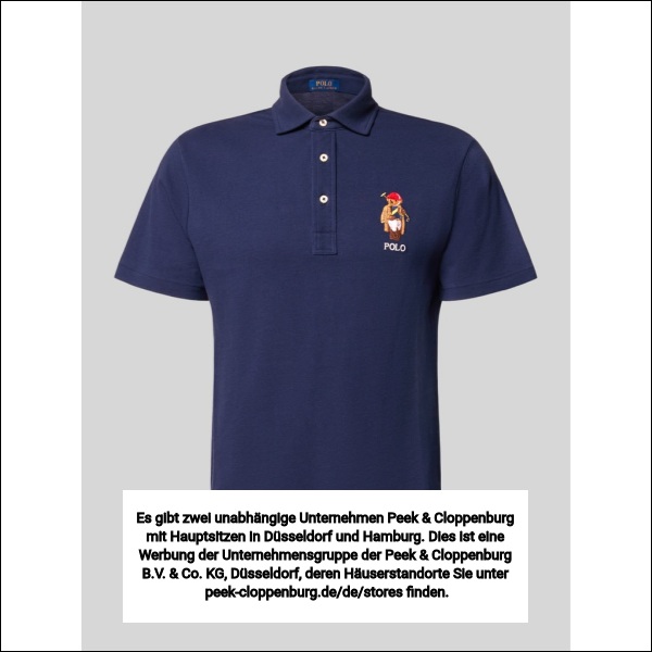 Polo Ralph Lauren Herren Marine Regular Fit Poloshirt Aus Reiner Baumwolle